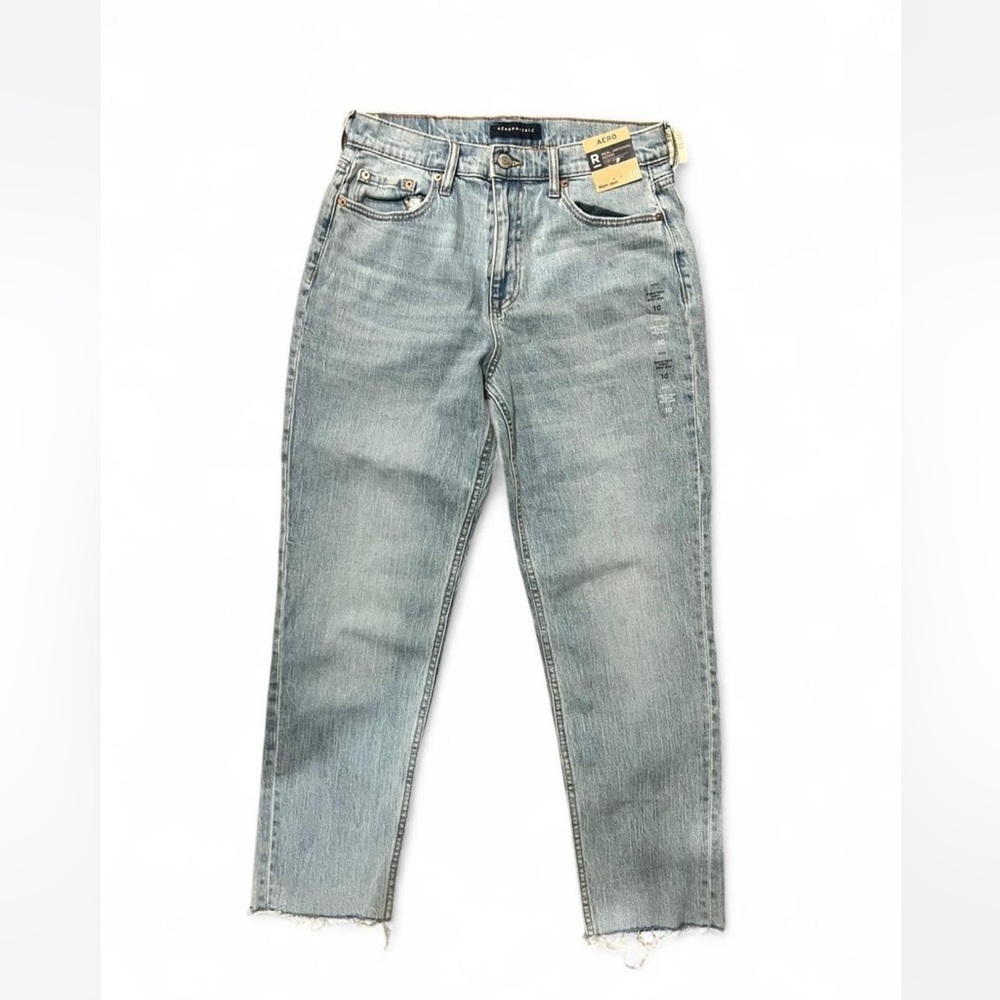 Classic Blue Denim Mom Jeans